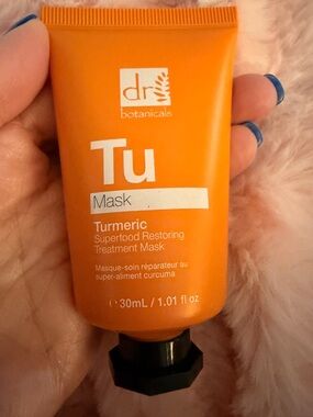 DR. BOTANICALS Turmeric Superfood Restoring Treatment Mask 1.01 Fl Oz NEW